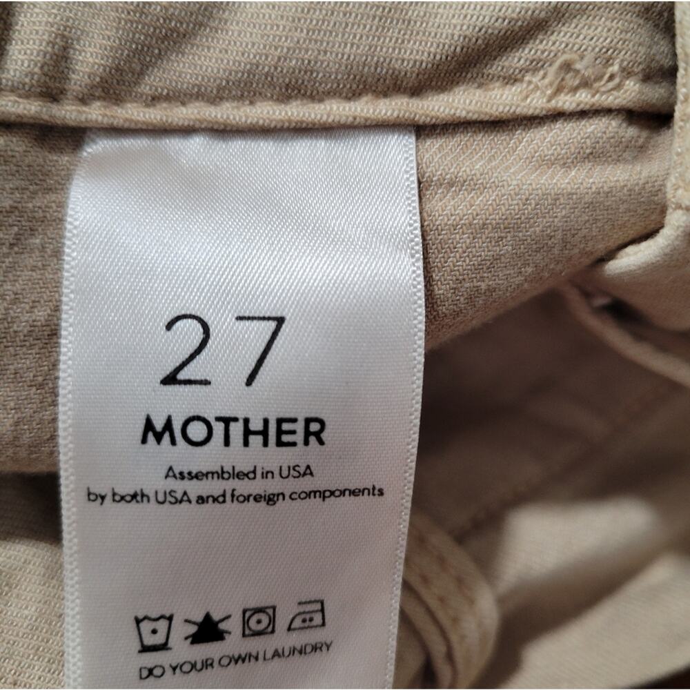 MOTHER The Patch Pocket Private Ankle Jeans Cargo Pants In Khaki Size 27 - Picture 8 of 11